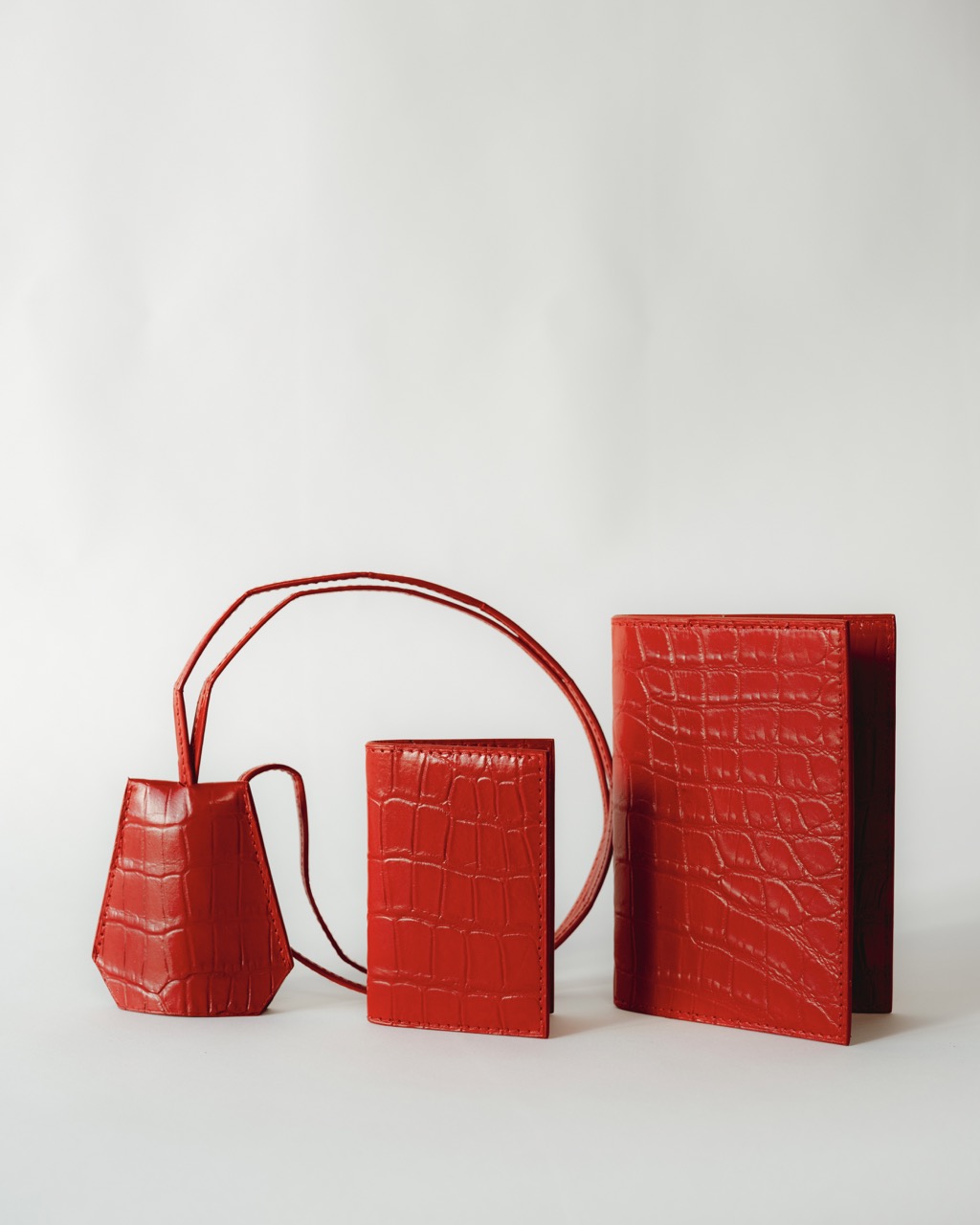 Bell Bag Engine Red Croc